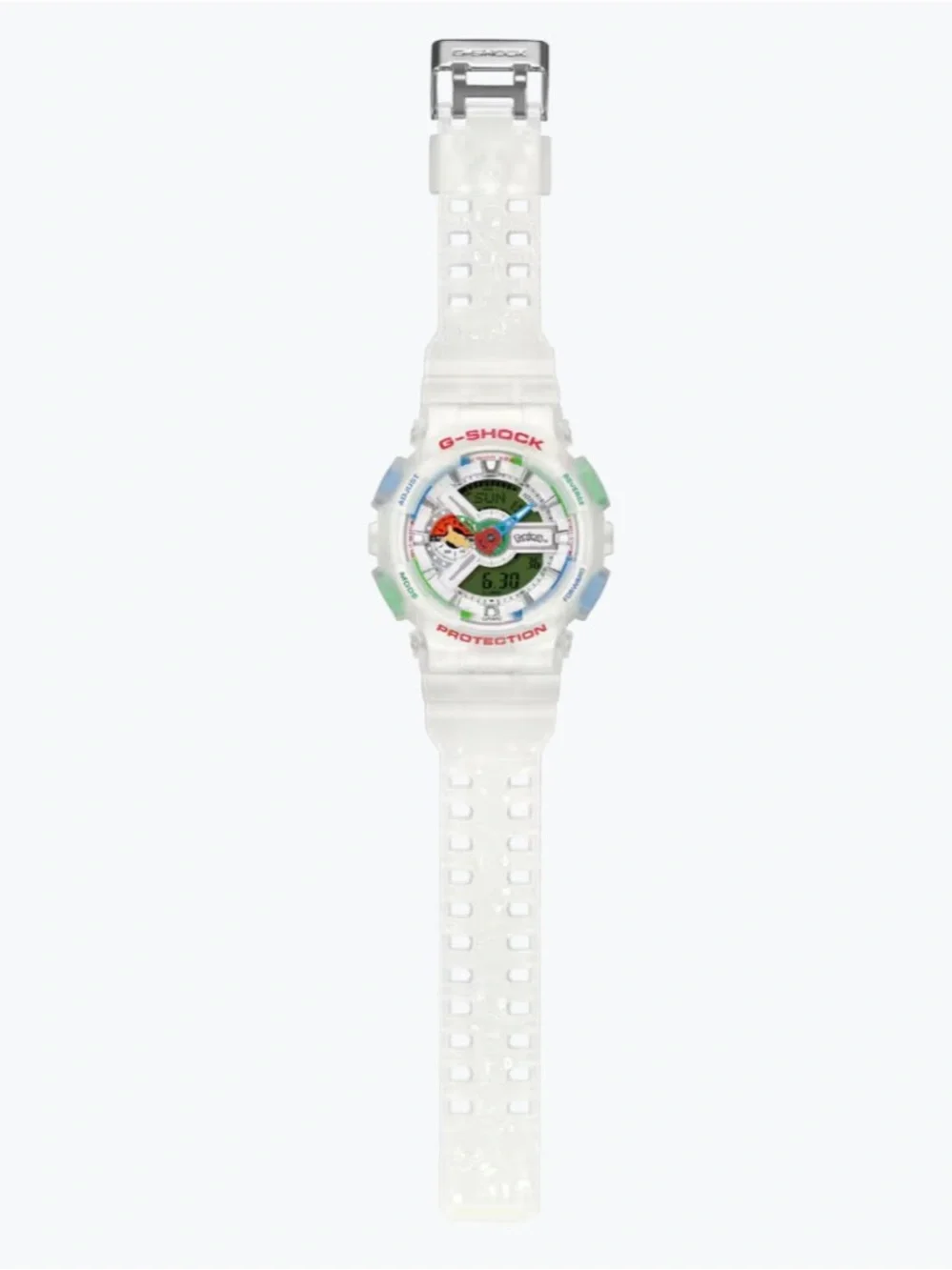 Casio G-Shock x Pokemon Analog Digital 110 Series | GA-110PKM-7A, Limited Ed.